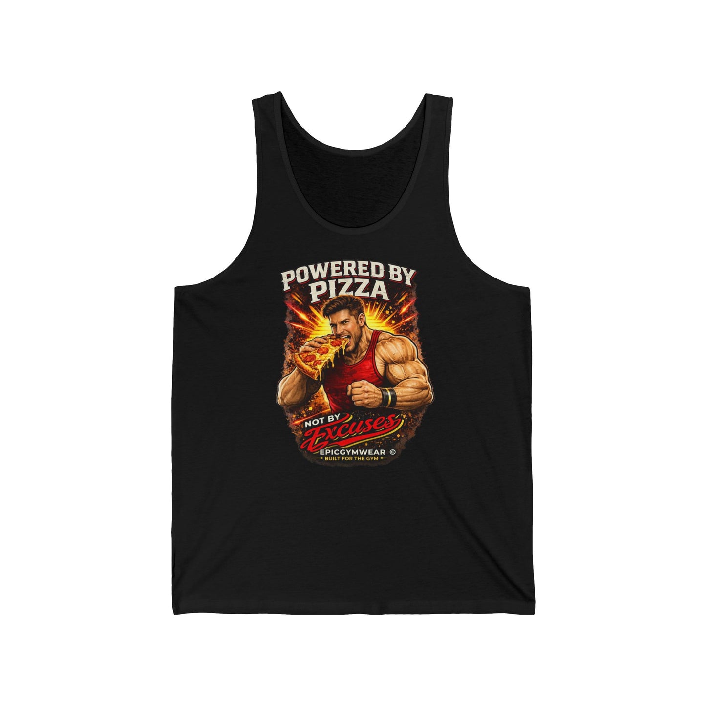 Tanktop - POWERED BY PIZZA