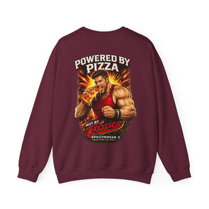 Premium Sweatshirt - POWERED BY PIZZA
