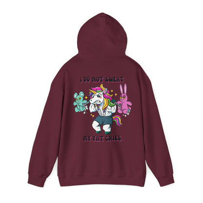 Premium Hoodie - LIFTING UNICORN