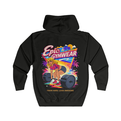 Premium Oversized Jacke - RETRO WEIGHTLIFTING