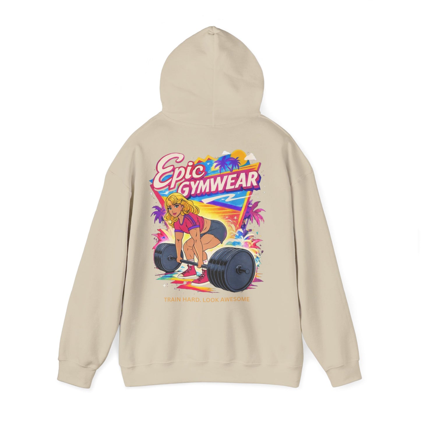 Premium Hoodie - RETRO WEIGHTLIFTING