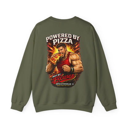 Premium Sweatshirt - POWERED BY PIZZA