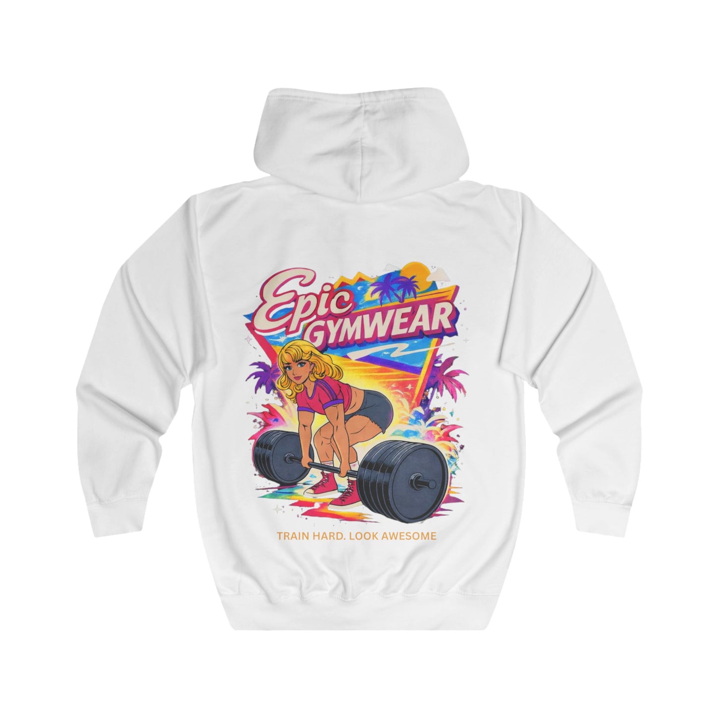Premium Oversized Jacke - RETRO WEIGHTLIFTING