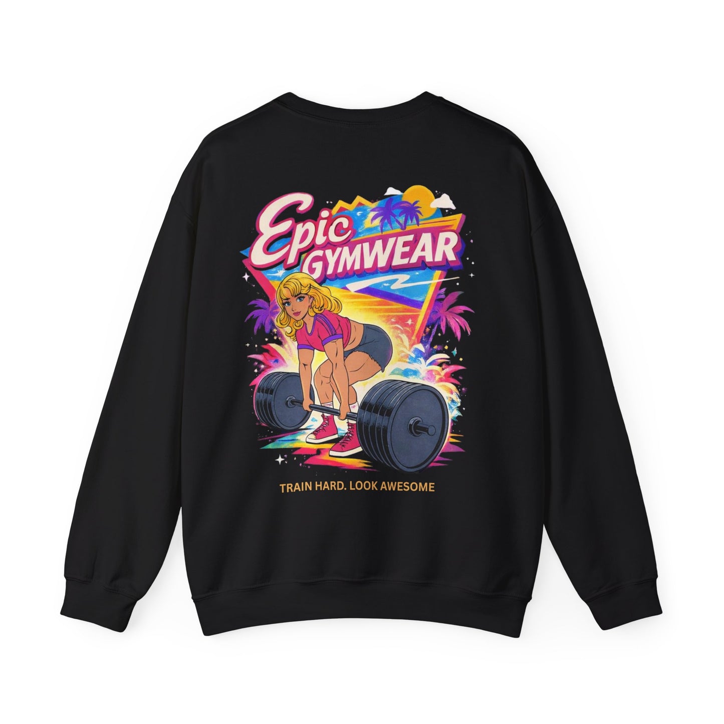 Premium Sweatshirt - RETRO WEIGHTLIFTING