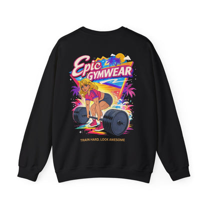 Premium Sweatshirt - RETRO WEIGHTLIFTING