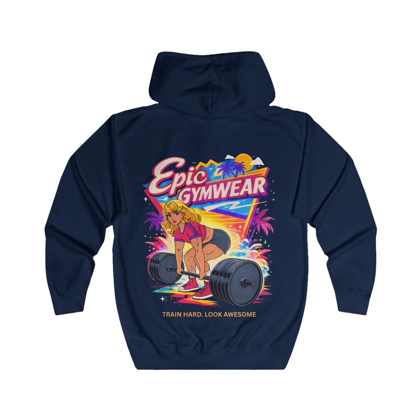 Premium Oversized Jacke - RETRO WEIGHTLIFTING