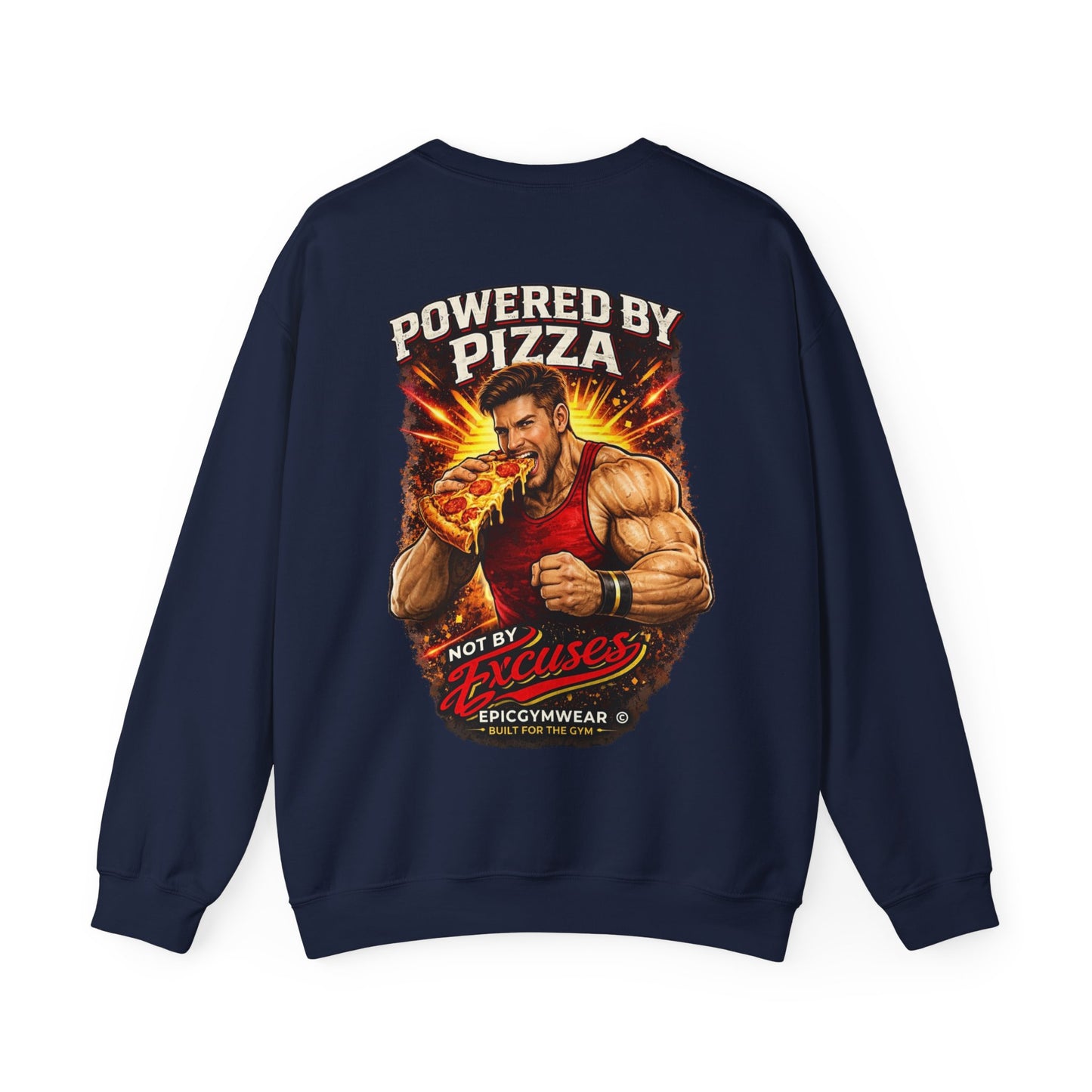Premium Sweatshirt - POWERED BY PIZZA