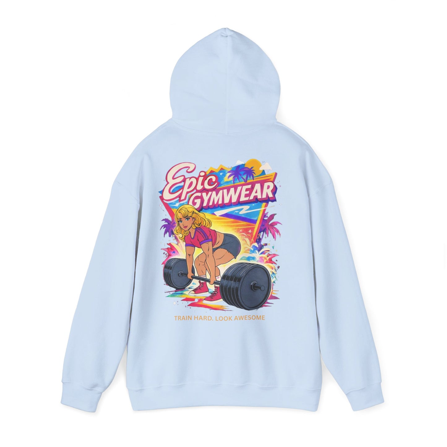 Premium Hoodie - RETRO WEIGHTLIFTING