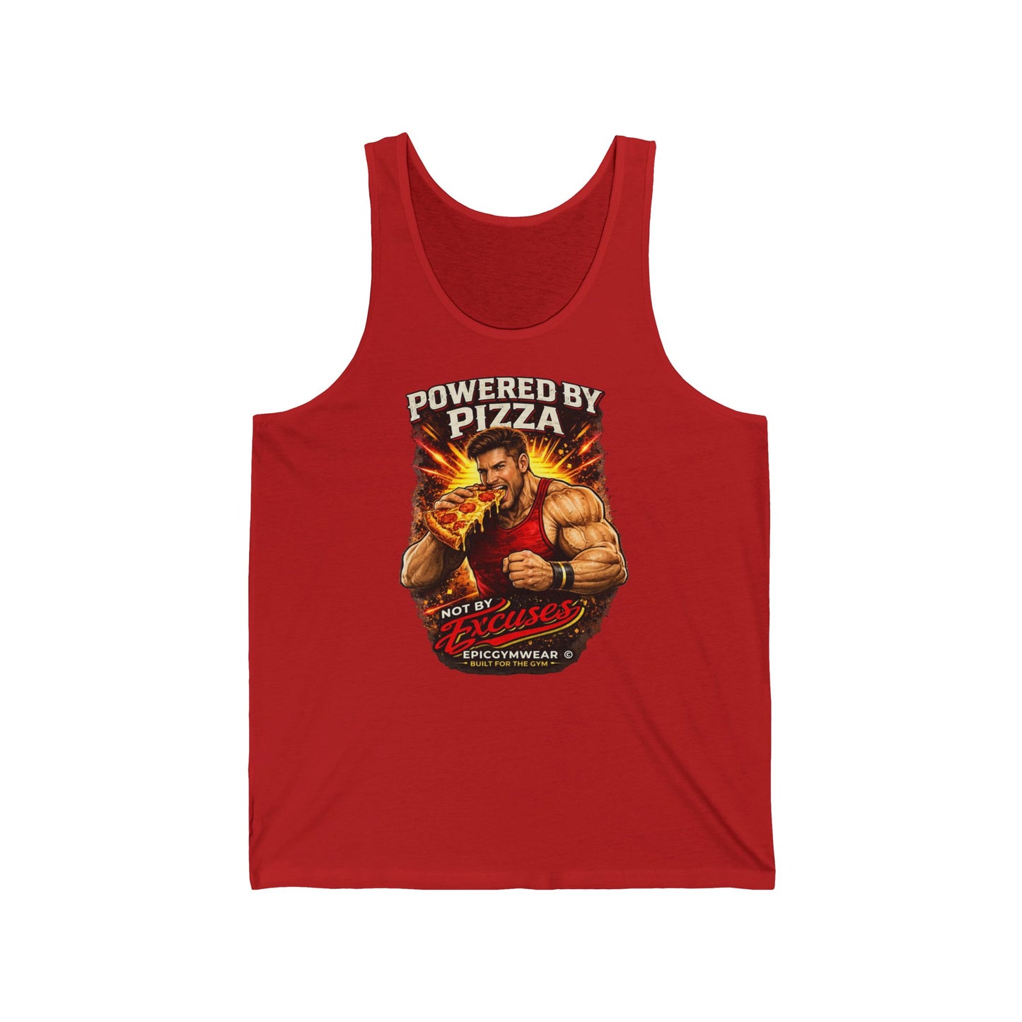 Tanktop - POWERED BY PIZZA
