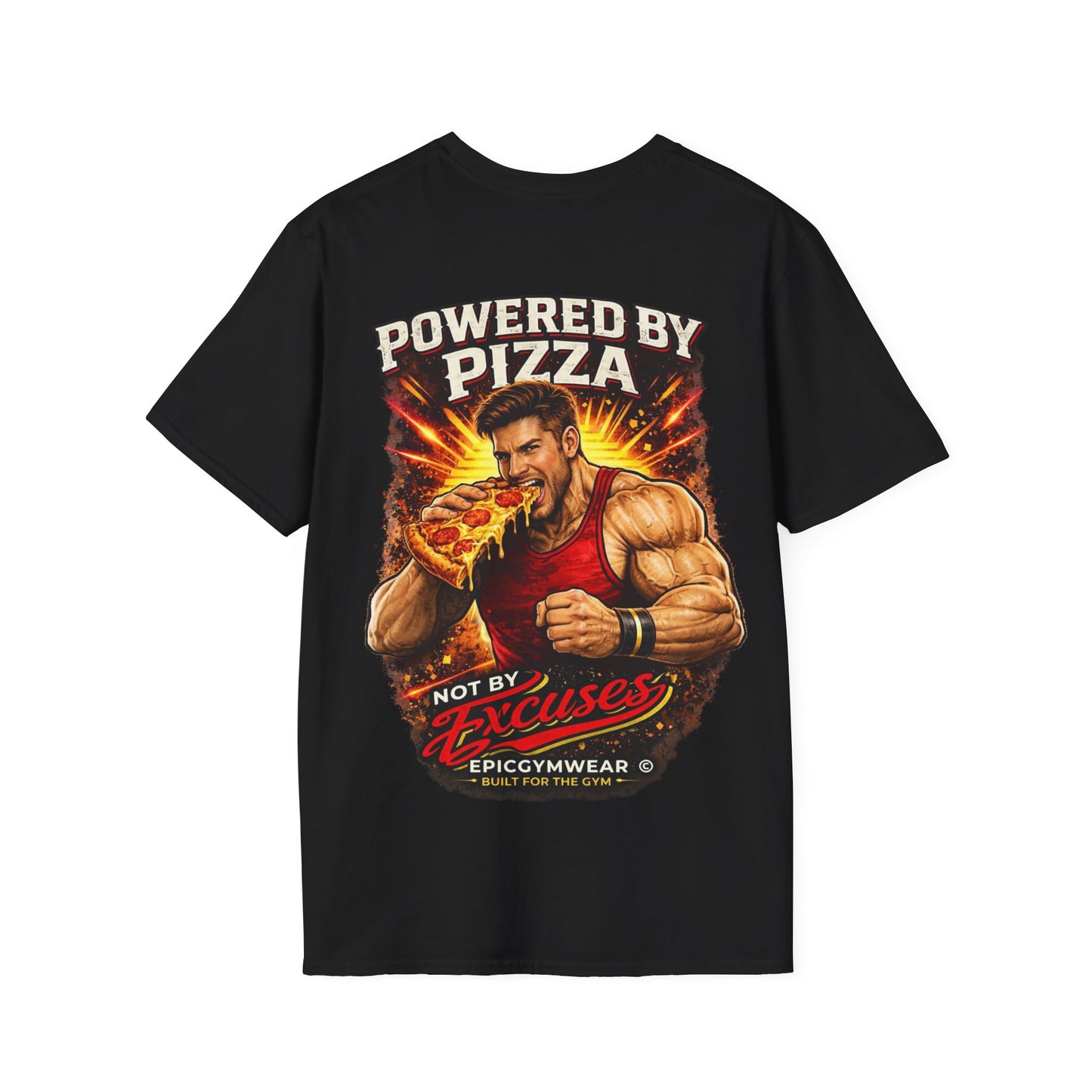 Premium Shirt - POWERED BY PIZZA