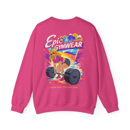 Premium Sweatshirt - RETRO WEIGHTLIFTING