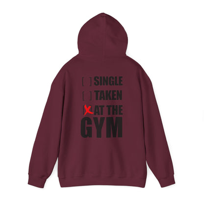 Premium Hoodie - AT THE GYM