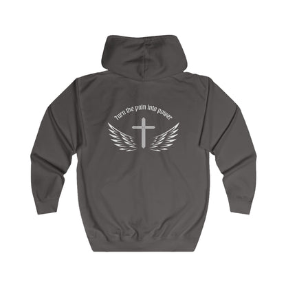 Premium Oversized Jacke - TURN THE PAIN INTO POWER