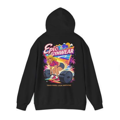 Premium Hoodie - RETRO WEIGHTLIFTING