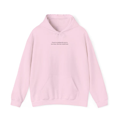 Premium Hoodie - SHE HAS A BOYFRIEND