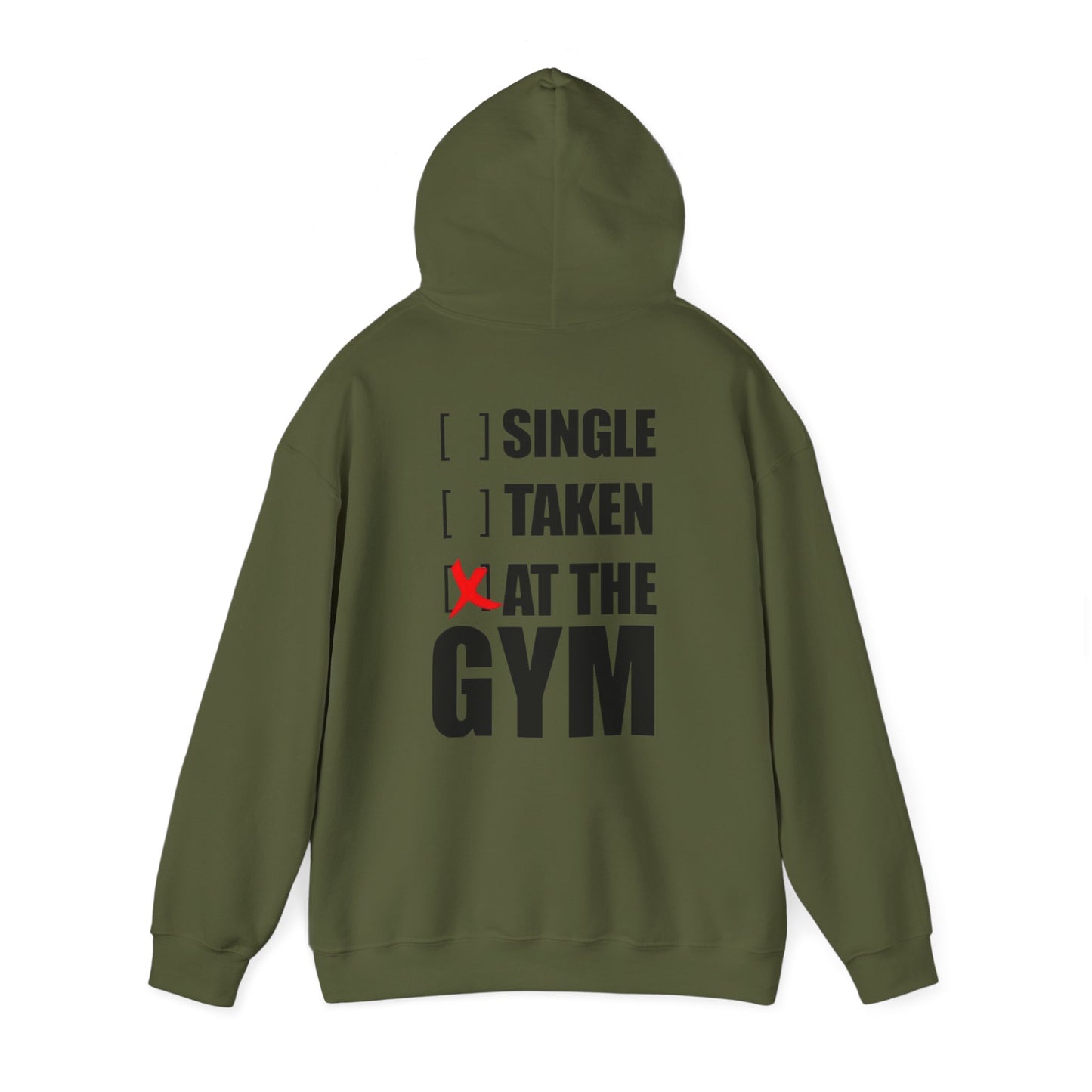 Premium Hoodie - AT THE GYM