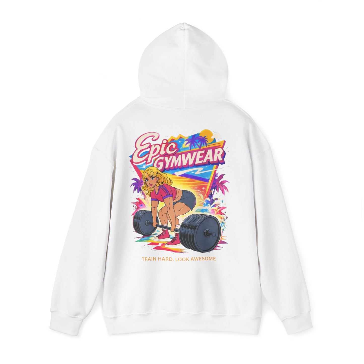 Premium Hoodie - RETRO WEIGHTLIFTING