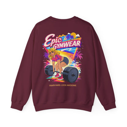 Premium Sweatshirt - RETRO WEIGHTLIFTING