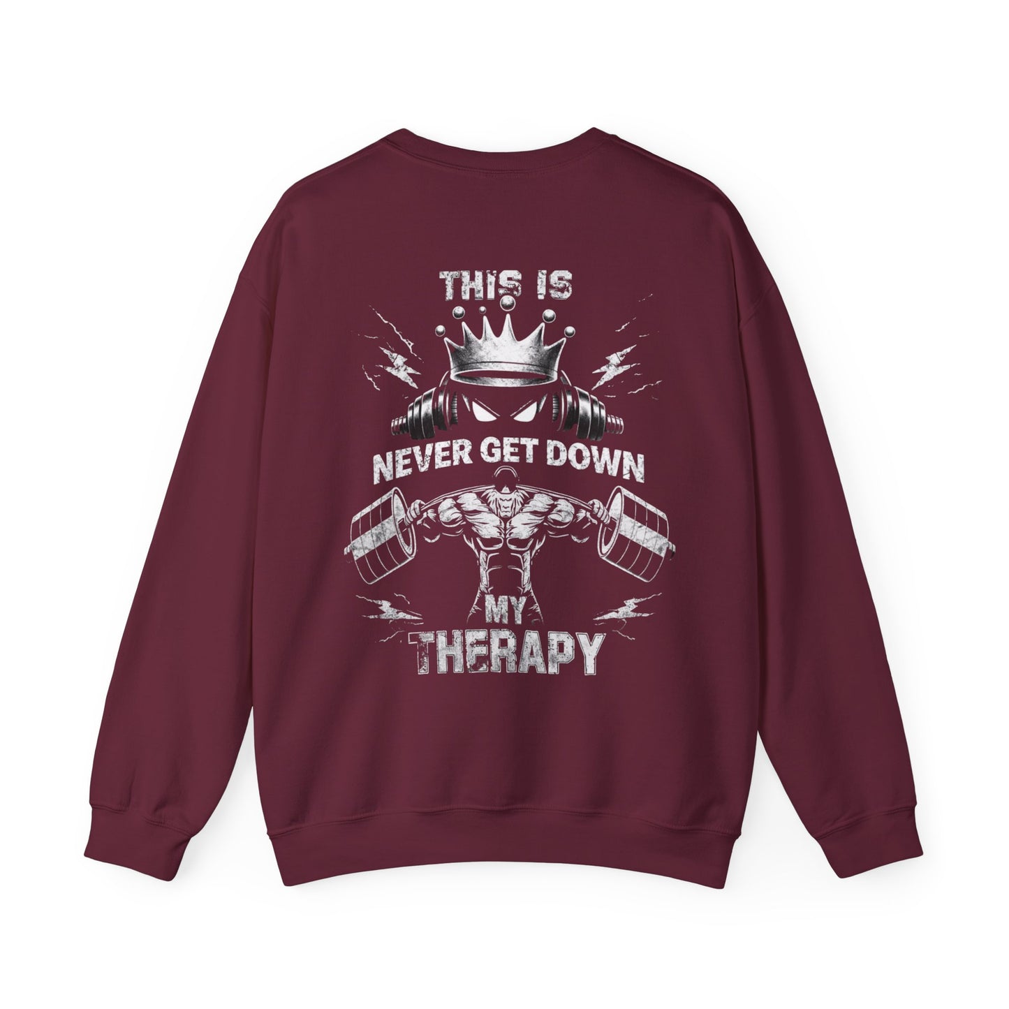 Premium Sweatshirt - NEVER GET DOWN