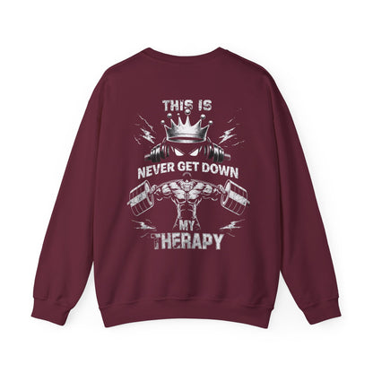 Premium Sweatshirt - NEVER GET DOWN