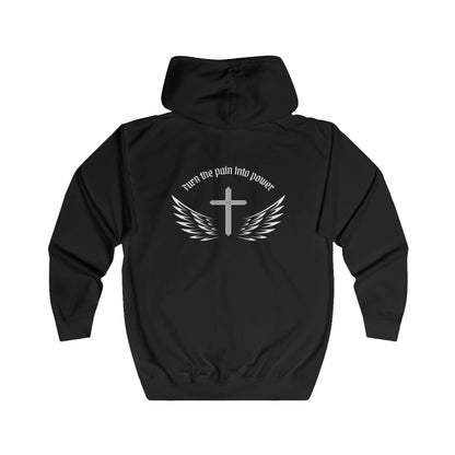 Premium Oversized Jacke - TURN THE PAIN INTO POWER