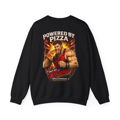 Premium Sweatshirt - POWERED BY PIZZA