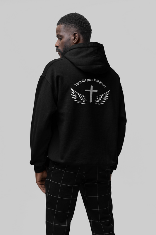 Premium Hoodie - TURN THE PAIN INTO POWER