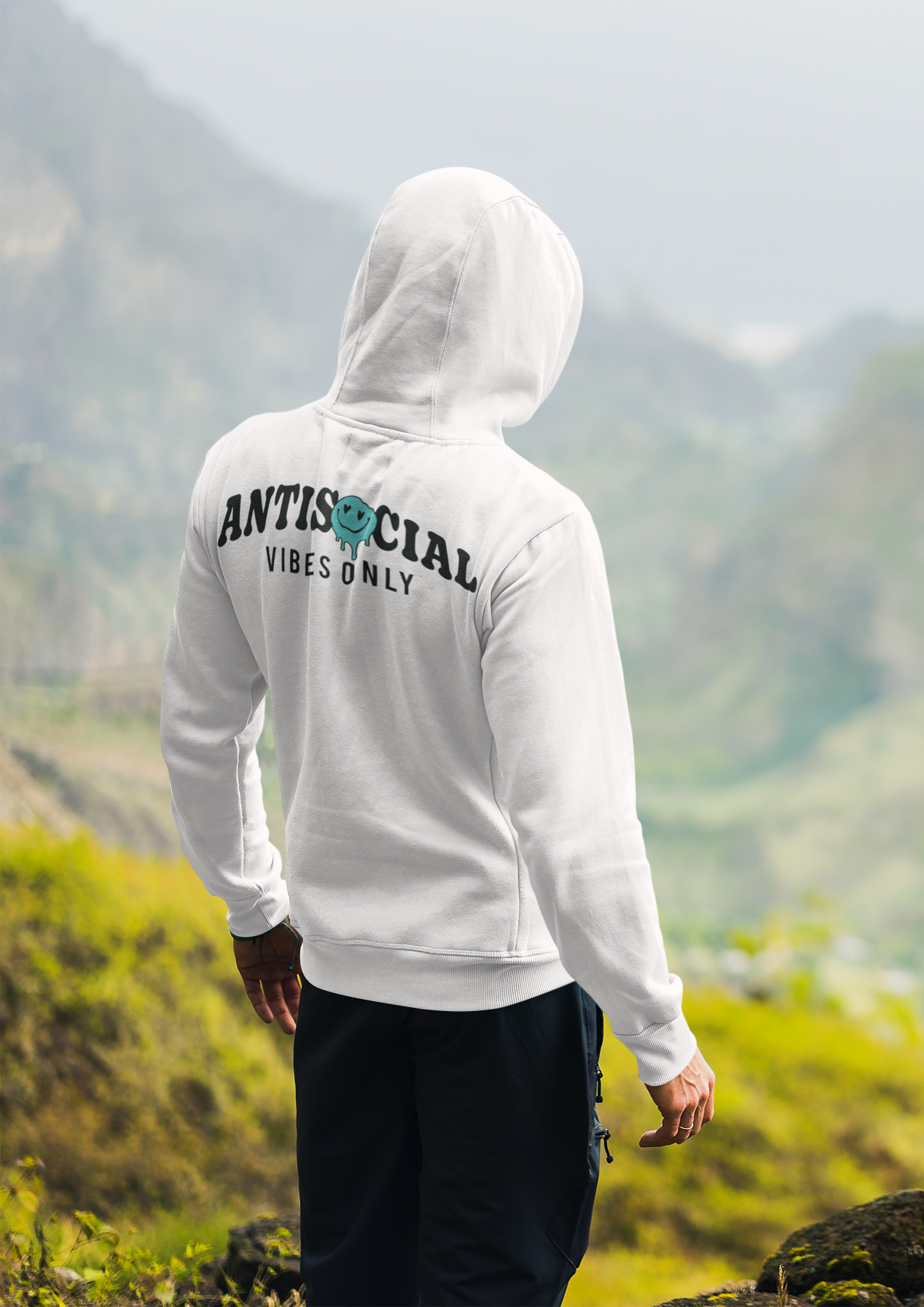 Premium Hoodie - ANTISOCIAL