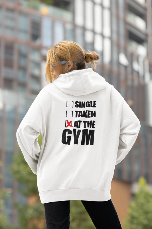 Premium Hoodie - AT THE GYM