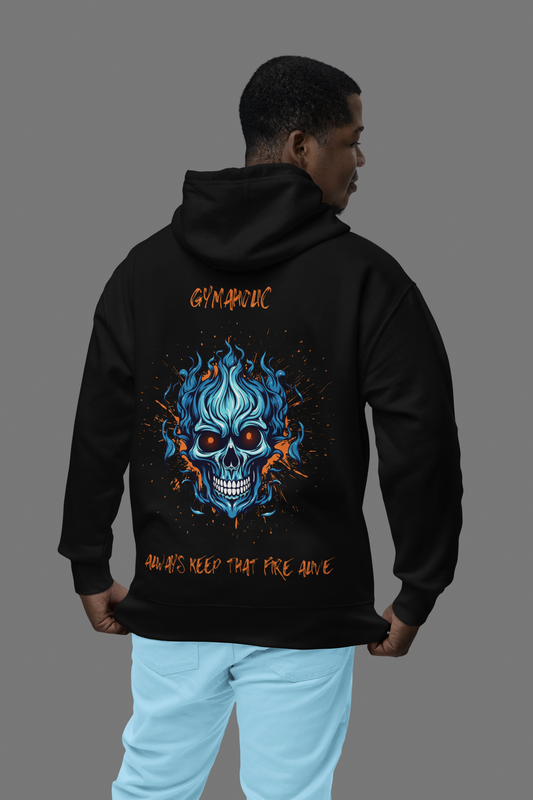 Premium Oversized Jacke - GYMAHOLIC FIRE