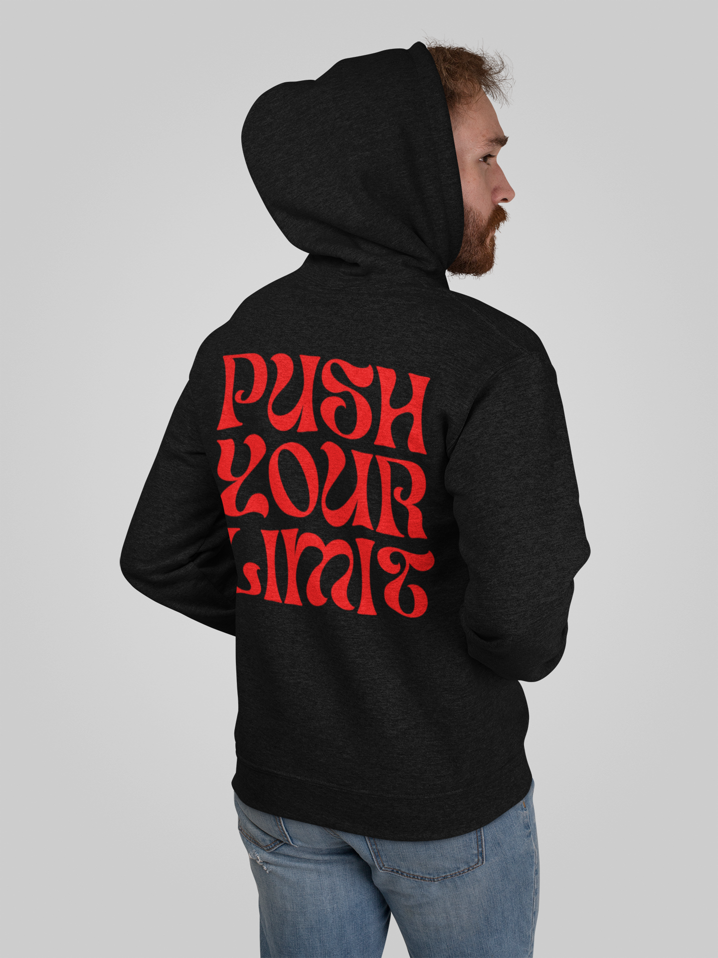 Premium oversized jacket - PUSH YOUR LIMIT